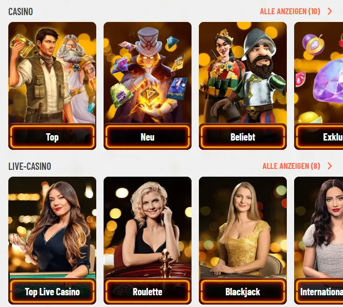 Spin247 Casino spiele